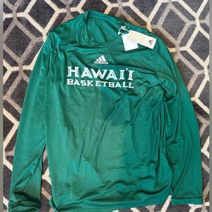 University of Hawaii Hawai'i Basketball Dri Fit Large Adidas New Men's